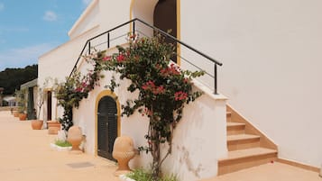 Voorkant van accommodatie