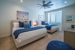 5 slaapkamers, een strijkplank/strijkijzer, wifi, rolstoeltoegankelijk