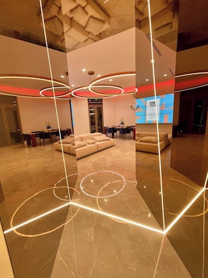 Appartement, 2 chambres, cheminée, vue ville | Salle de séjour