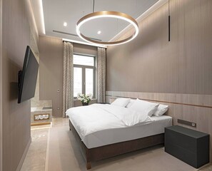 Apartment, 2 Bedrooms, Fireplace, City View