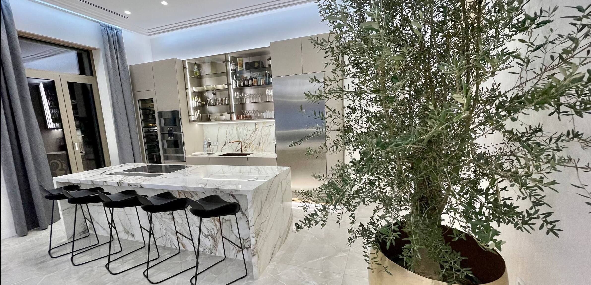 公寓, 2 间卧室, 壁炉, 城市景观 | 用餐