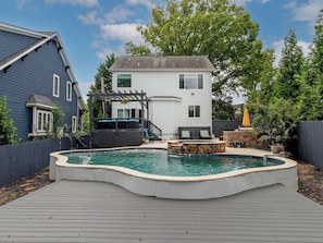 Beheizter Pool