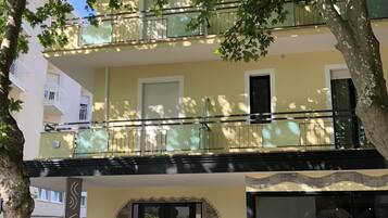 Fassade der Unterkunft