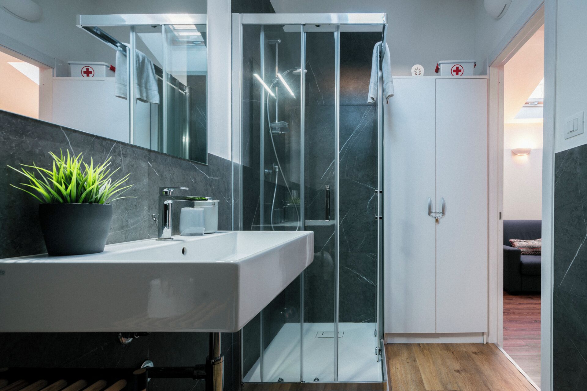 Suite Studio Junior, 1 chambre, salle de bains privée, dans la tour | Salle de bain