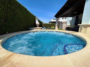 Outdoor spa tub - Villa with private pool & jacuzzi - CA27LT (Torre-Pacheco)