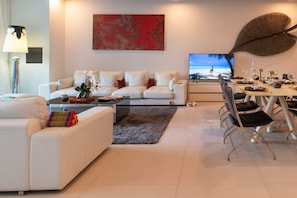 Exclusive Villa | Living area | Smart TV