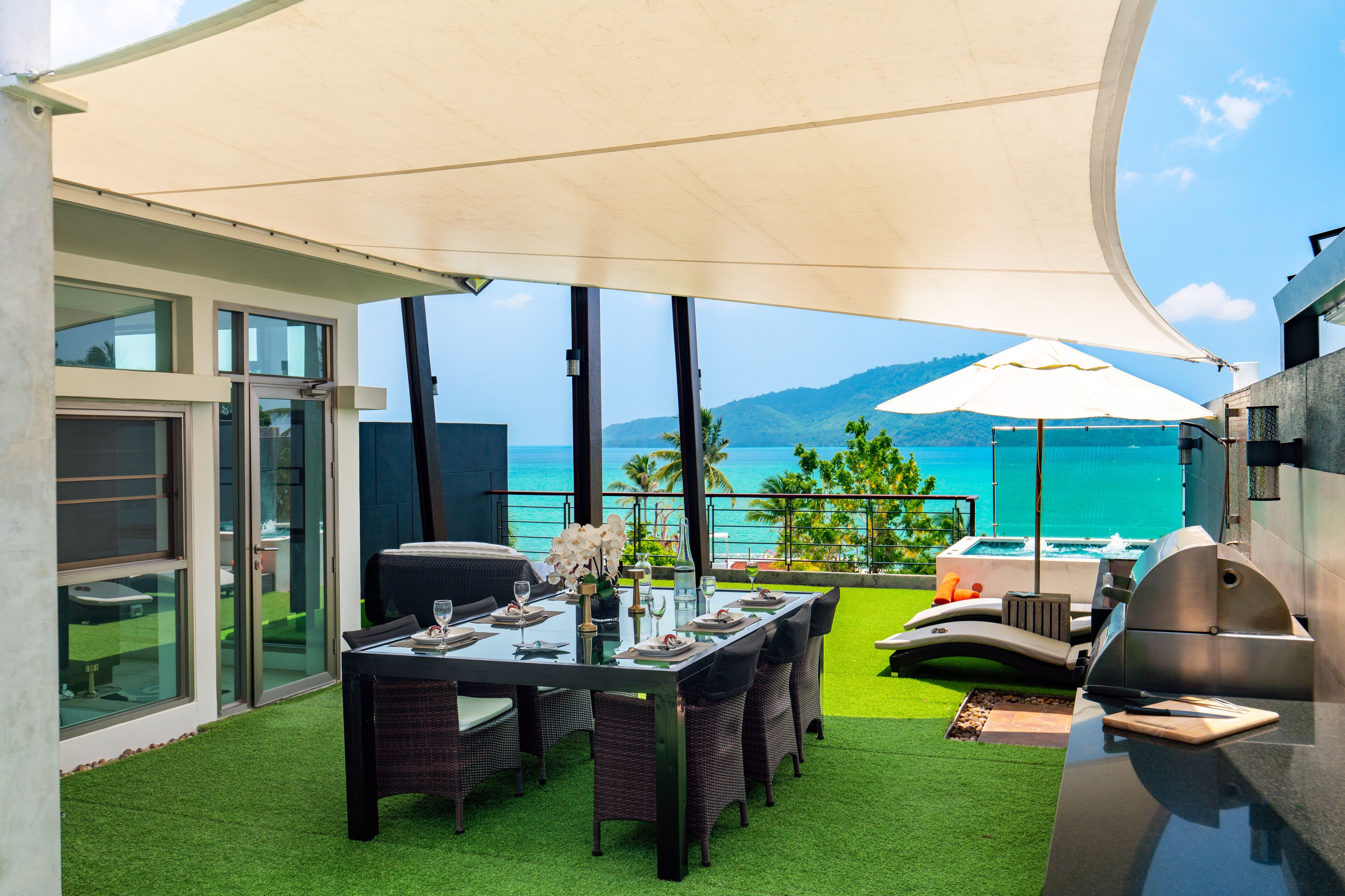 Rooftop terrace