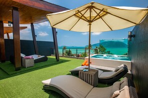 Terrasse sur le toit