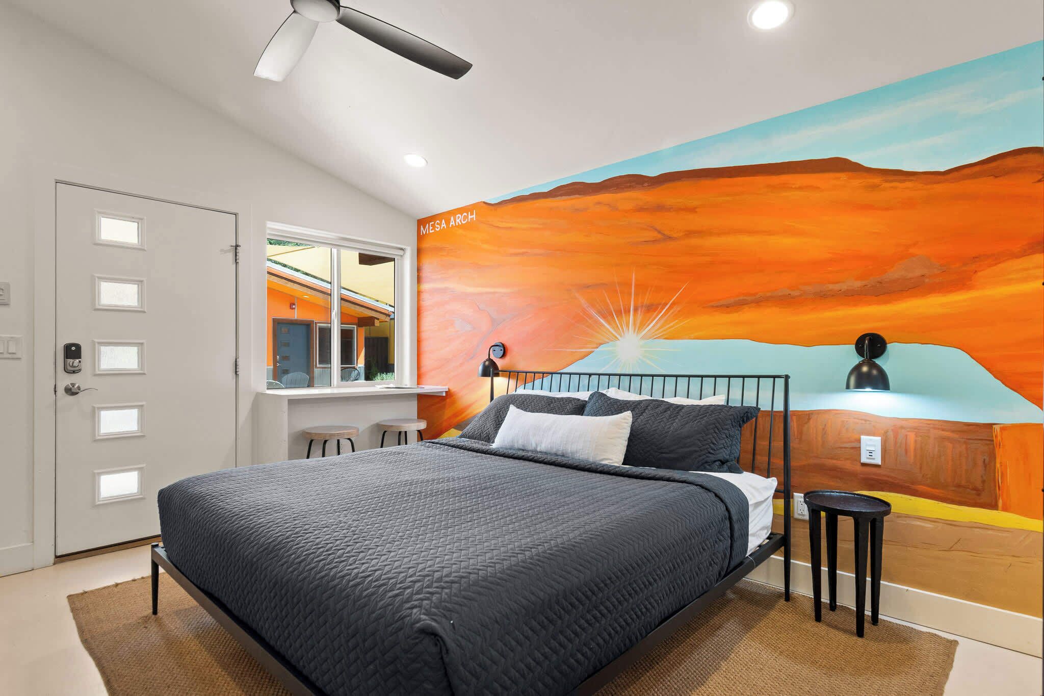 1 habitación, escritorio, wifi y ropa de cama 