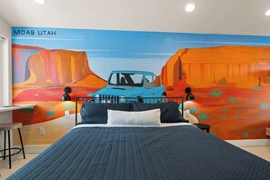 1 habitación, escritorio, wifi y ropa de cama 