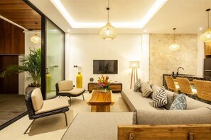 Fernseher, Stereoanlage