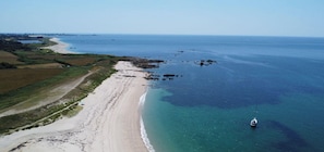 Tæt på stranden