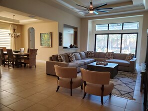 Área de sala de estar