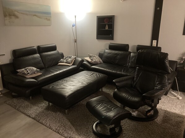 TV, peis, bøker og printere