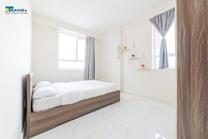 3 多间卧室、上网接入、床单