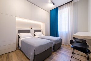 2 dormitorios y ropa de cama de alta calidad