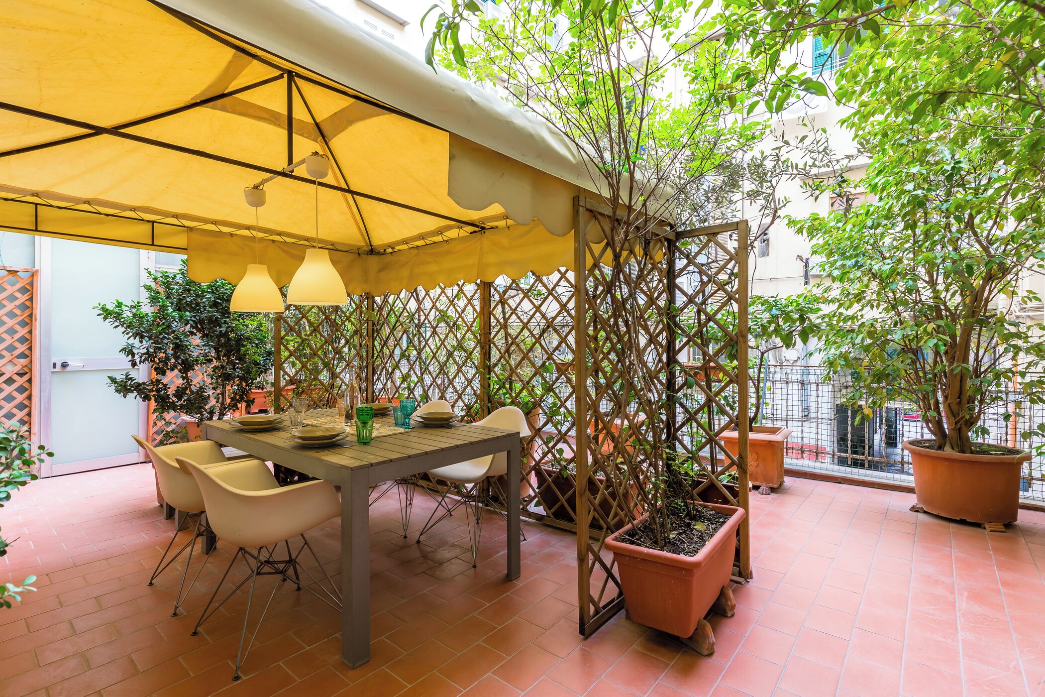 Restaurante al aire libre