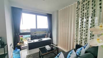 Apartamento, 1 quarto, acessível, sacada | Sala de estar