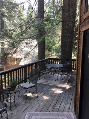 Cabin, 4 Bedrooms, Patio | Property grounds