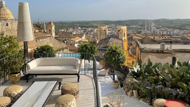 Terrace/patio - Aria Rooms & Terrace (Noto)