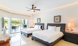 3 habitaciones, tabla de planchar con plancha, cuna de viaje y wifi