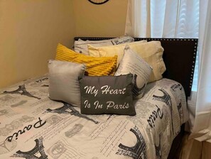 1 chambre, draps fournis, accès pour personnes à mobilité réduite