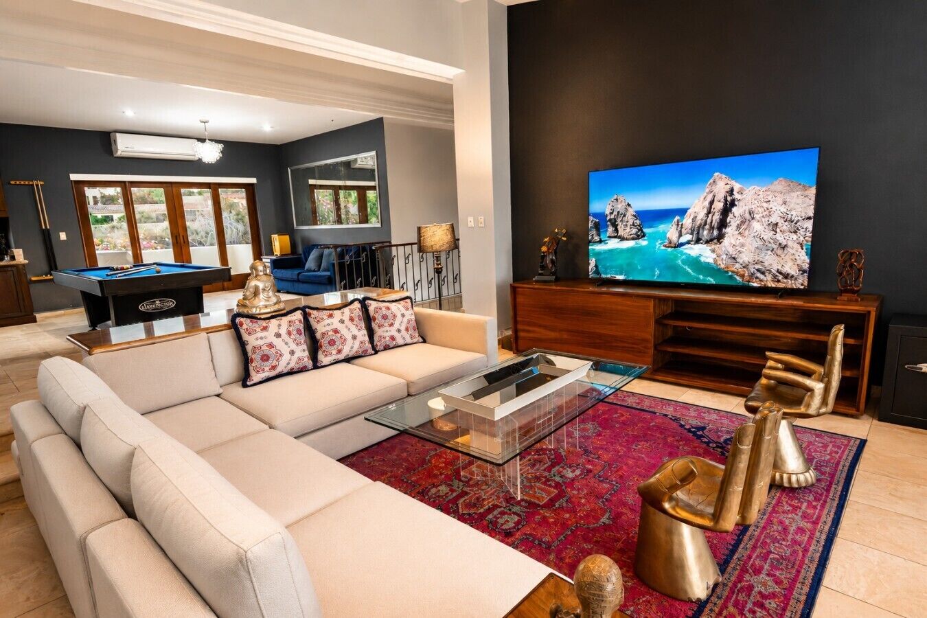 Smart TV y estéreo 