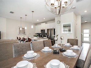 Apartment, 4 Bedrooms, Private Pool | Dining room - Family 4BR House Free Waterpark, Golf Near Disney (Kissimmee)