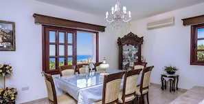 Villa, 4 Bedrooms, Smoking, Private Pool | Dining