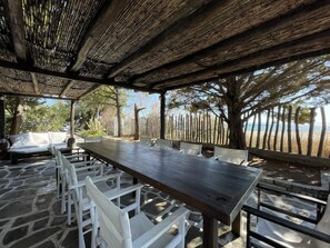 獨棟房屋, 2 間臥室, 陽台, 花園景觀 | 室外用餐