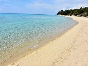 บ้านพัก, 2 ห้องนอน, ระเบียง, วิวสวน | ชายหาด | บนชายหาด