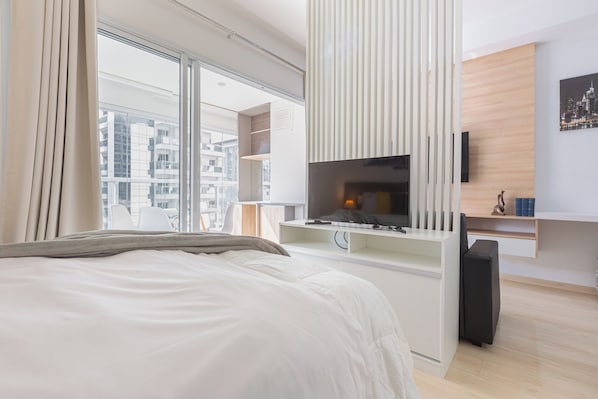 Leilighet – city | 1 soverom og wi-fi (inkludert)