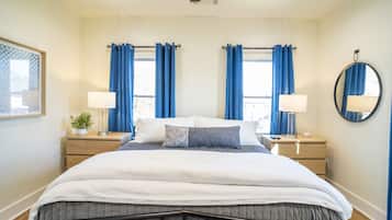 3 bedrooms, iron/ironing board, travel crib, free WiFi