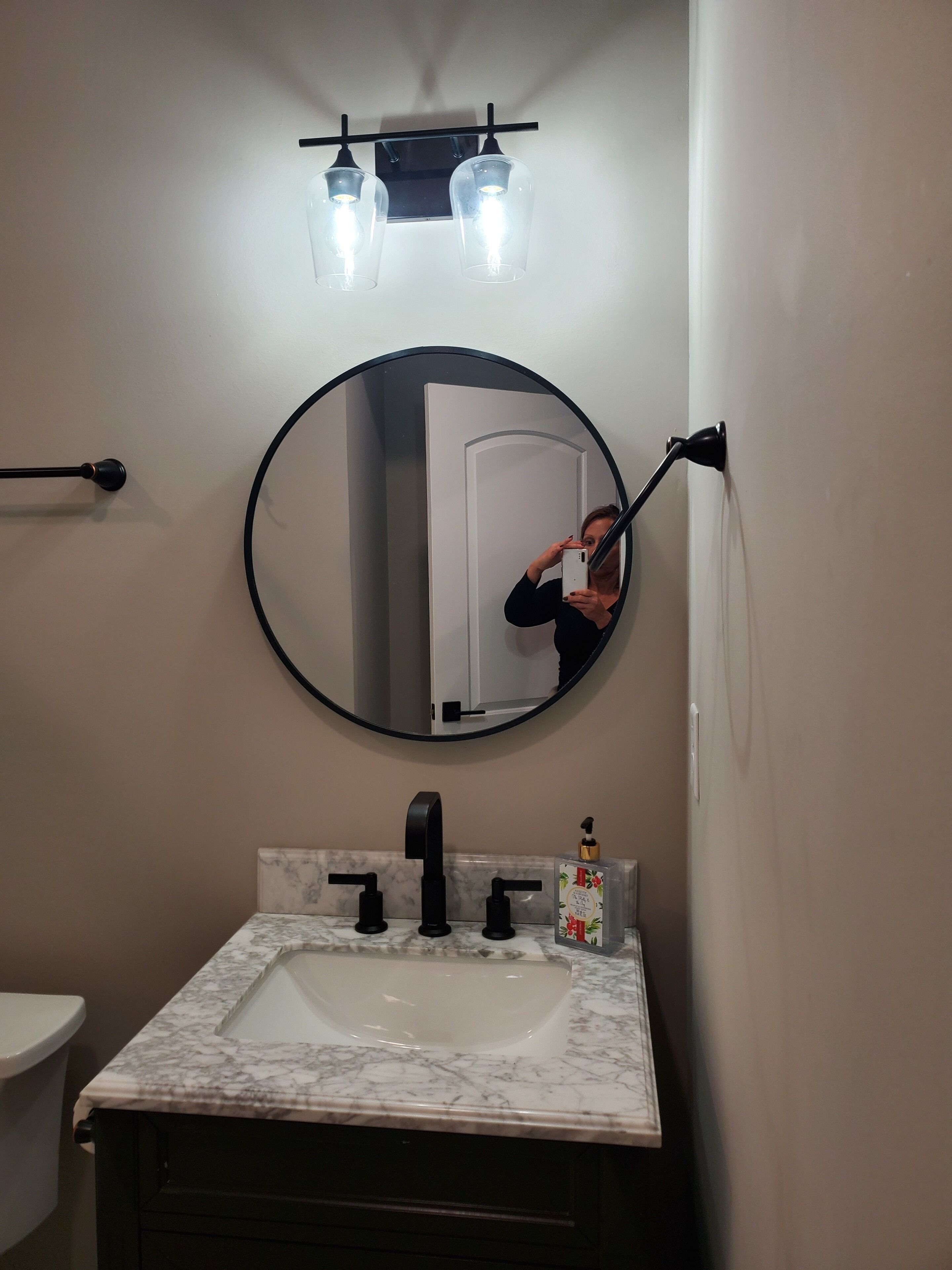 Towels, soap, shampoo