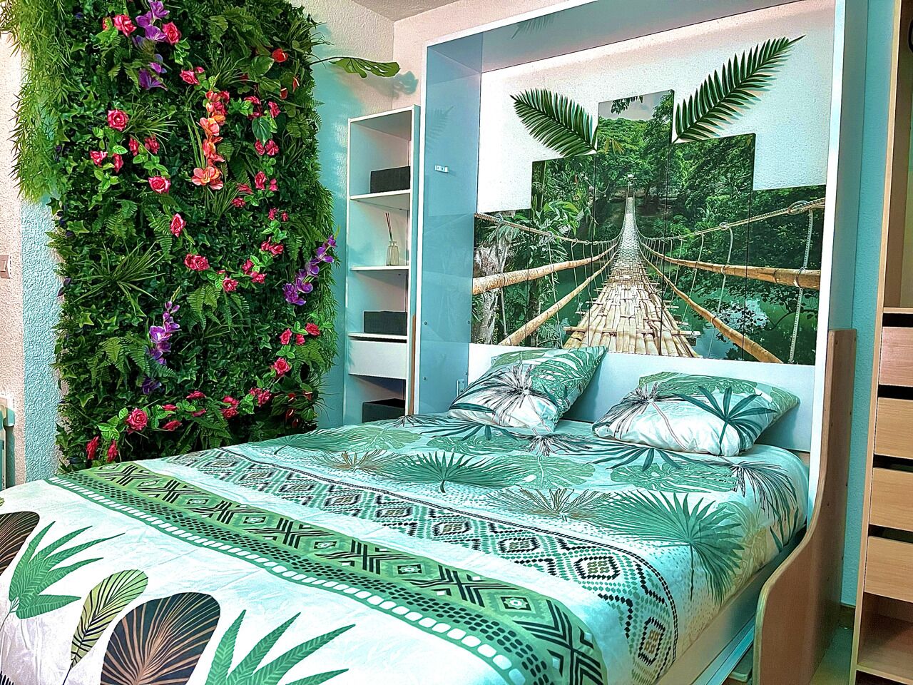 LE Nuage Bleu Magnifique Studio à 2 Minute de la Plage