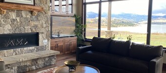 Views, views, views!!!  Secluded setting over-looking beautiful Steamboat Lake.