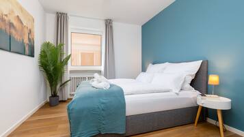 2 Schlafzimmer, kostenloses WLAN, Bettwäsche