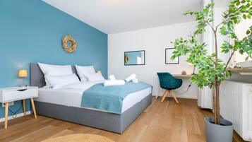 2 Schlafzimmer, kostenloses WLAN, Bettwäsche