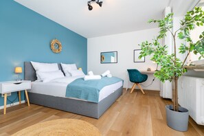 2 Schlafzimmer, kostenloses WLAN, Bettwäsche