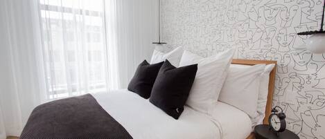 1 sovrum, strykjärn/strykbräda, gratis wi-fi och sängkläder