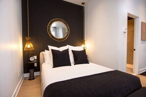 1 soverom, strykejern/-brett, reiseseng for barn og wi-fi (inkludert)