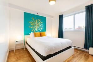 1 soverom, strykejern/-brett, reiseseng for barn og wi-fi (inkludert)