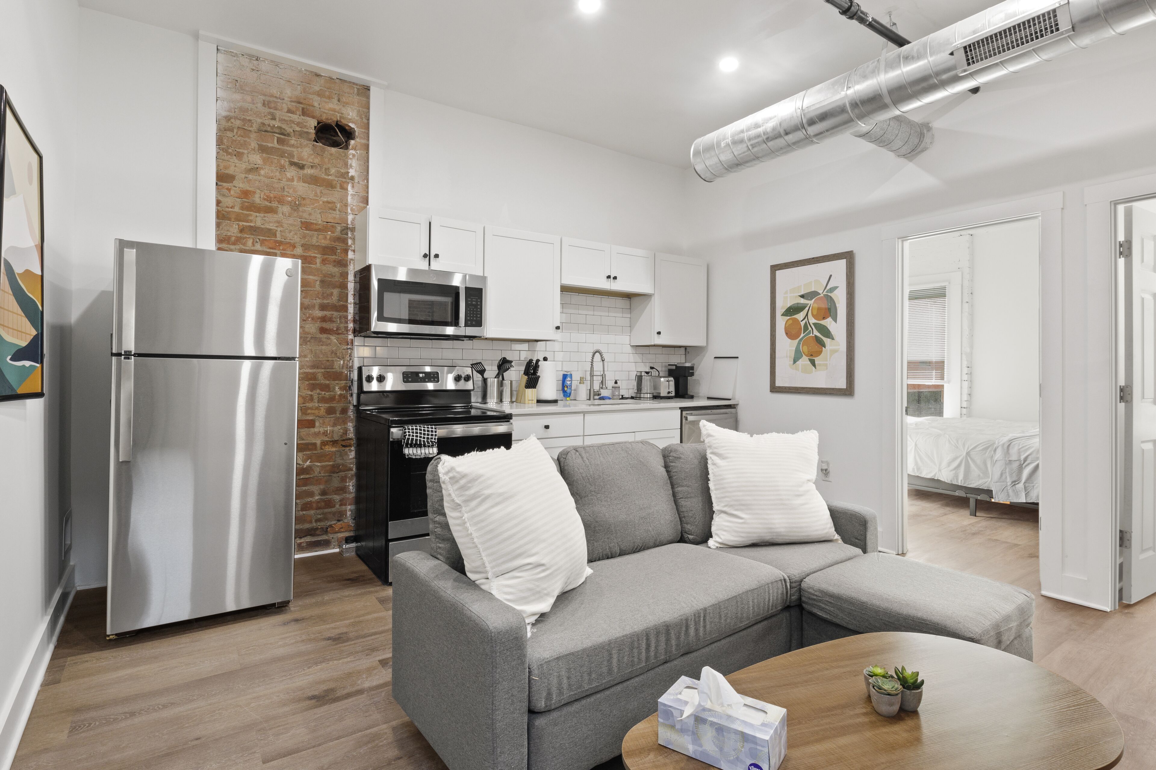 Modern Two Bedroom Apartment In Downtown Rochester