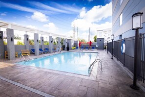 Seasonal outdoor pool