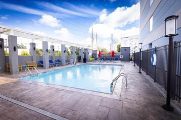 Seasonal outdoor pool