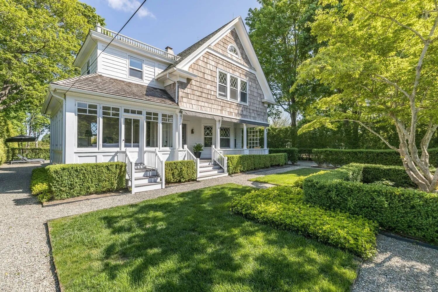 Historic Hamptons Village Summer Home in Bridgehampton Village