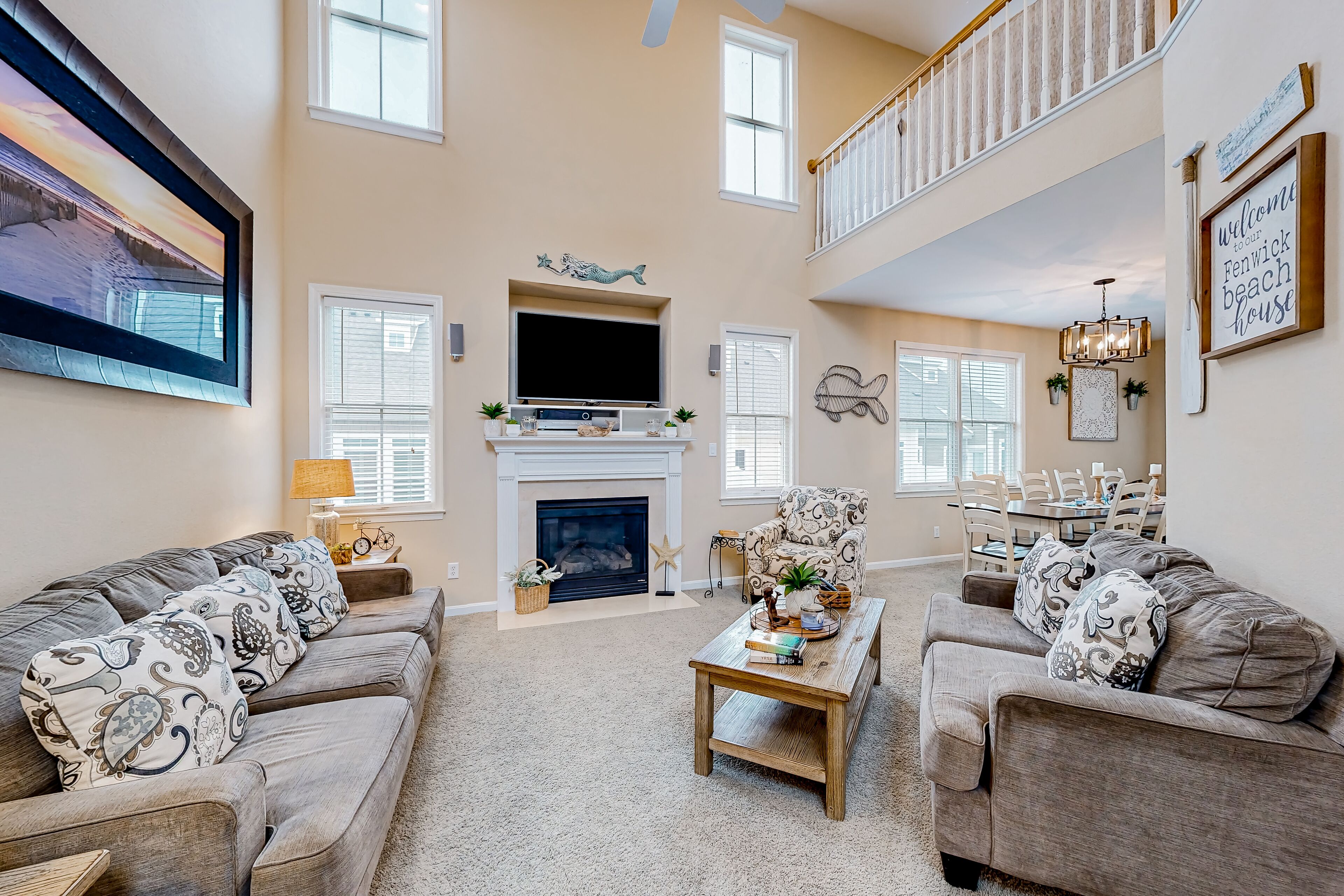 Bayside Resort home with ping-pong, sunroom, pool, gym, & hot tub access