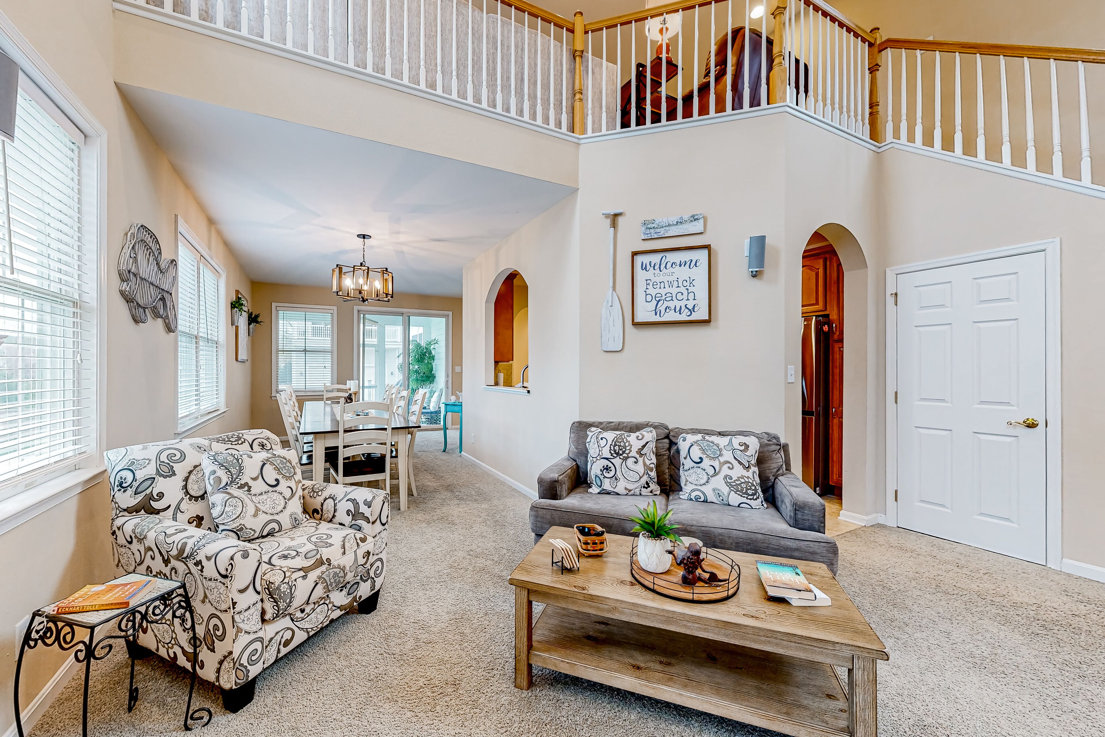 Bayside Resort home with ping-pong, sunroom, pool, gym, & hot tub access