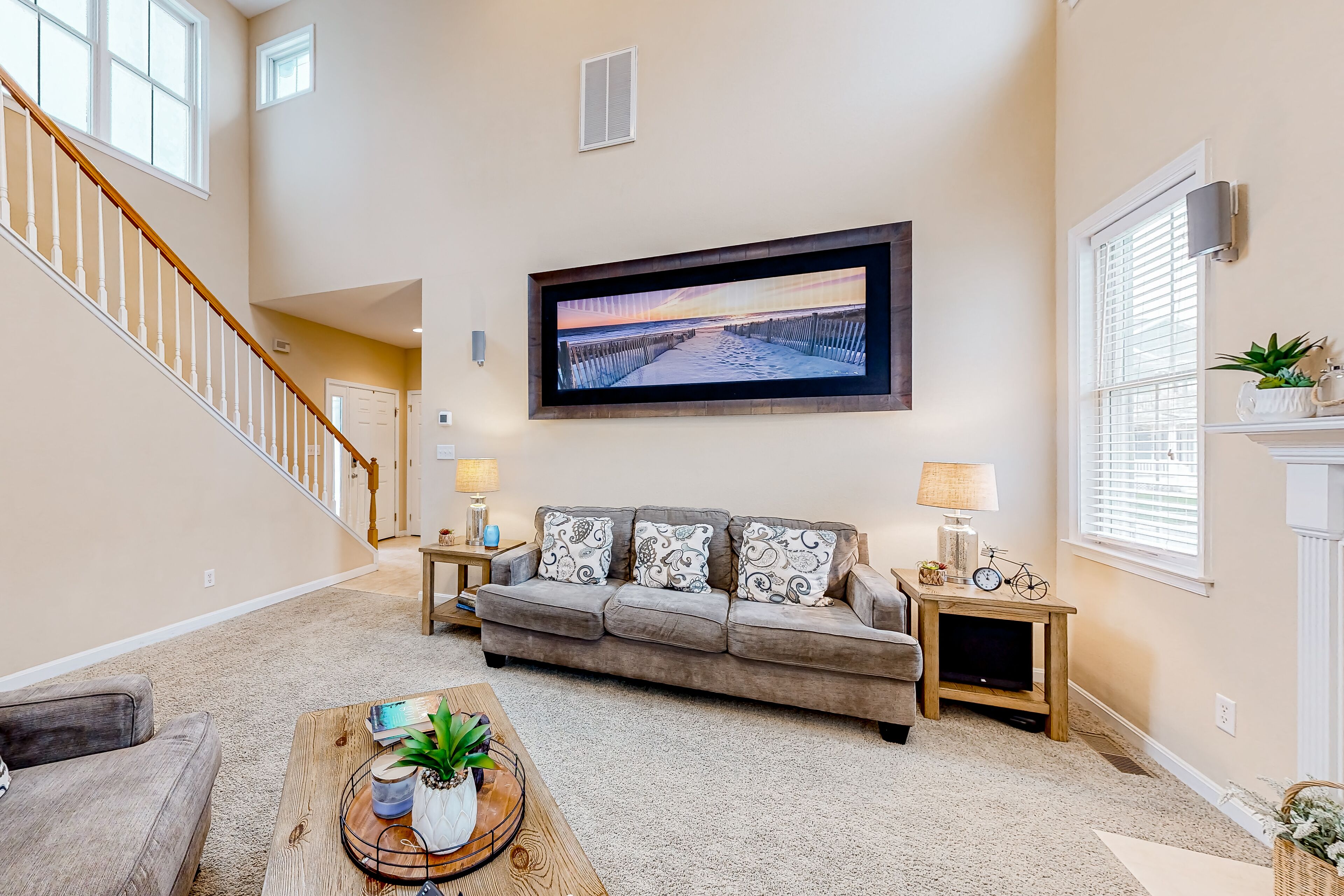 Bayside Resort home with ping-pong, sunroom, pool, gym, & hot tub access