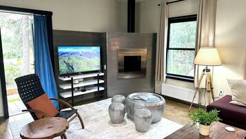 智能電視、壁爐、 辦公室